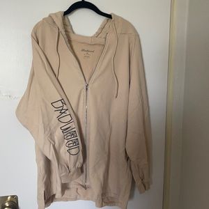 Badwood “Our Lady of Bad Habits” zip up